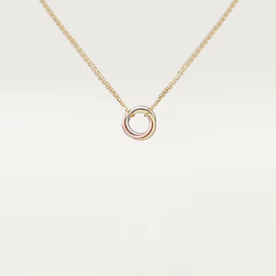[LUXE JEWELRY] TRINITY MINI NECKLACE
