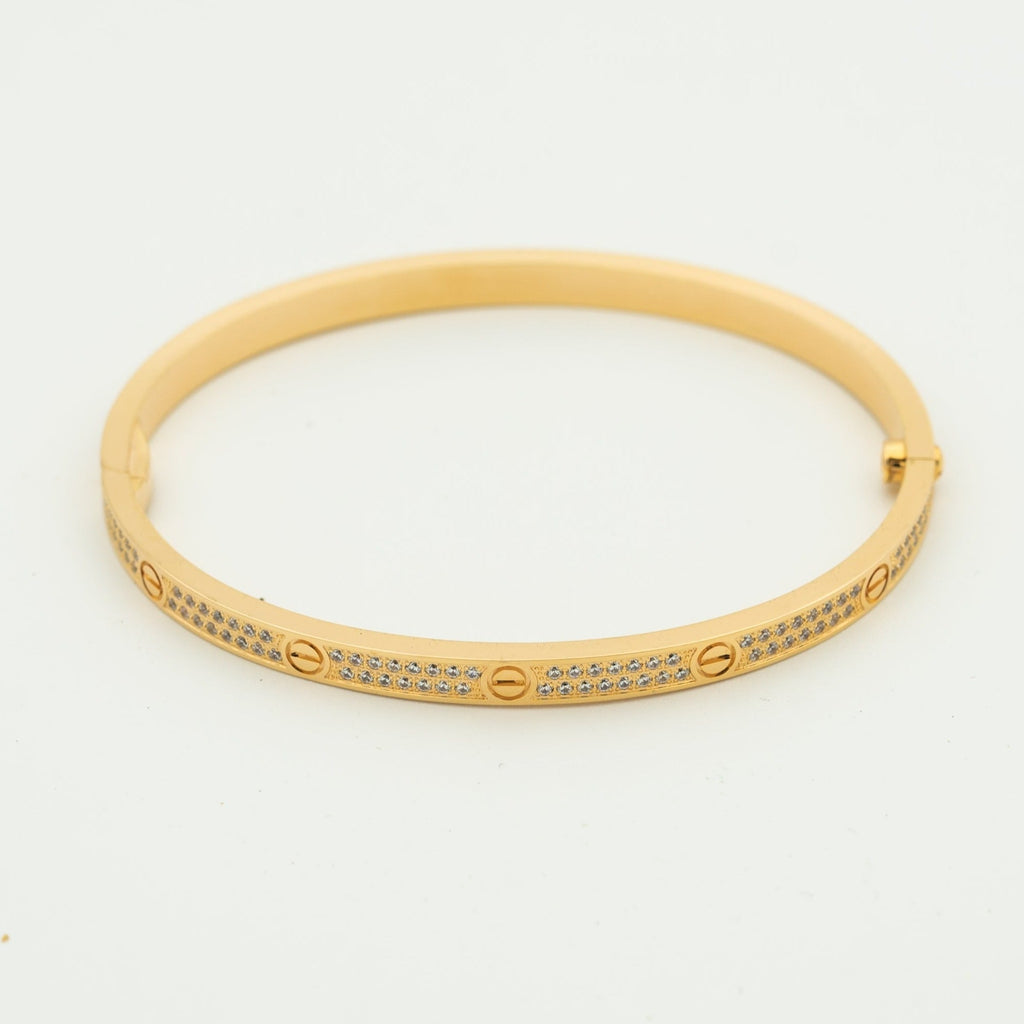 [Luxe]LOVE BRACELET 3.65MM DIAMOND-PAVED