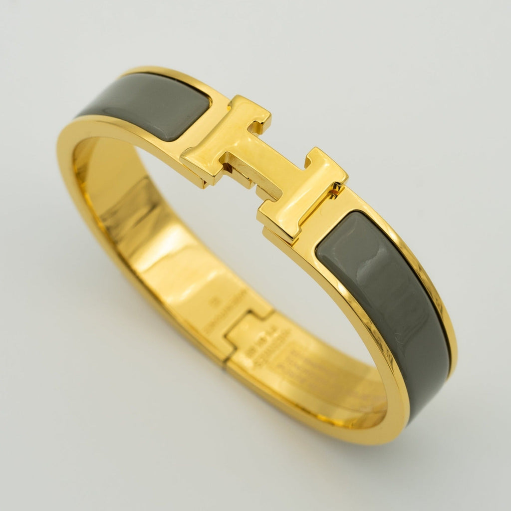 [LUXE JEWELRY]H BRACELET BLUE GREEN 12MM