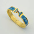 [LUXE JEWELRY]H BRACELET BLUE MULTICOLOR
