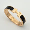 [LUXE JEWELRY]H BLACK BRACELET