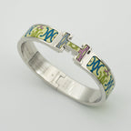 [LUXE JEWELRY]H BRACELET BEIGE MULTICOLOR