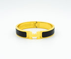 [LUXE JEWELRY]H BLACK BRACELET