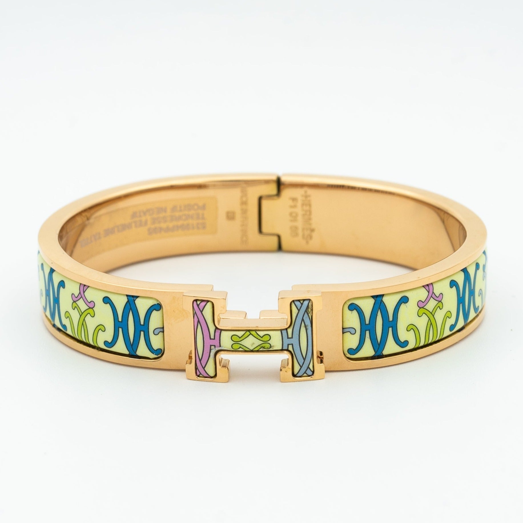 [LUXE JEWELRY]H BRACELET BEIGE MULTICOLOR