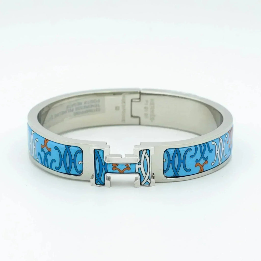 [LUXE JEWELRY]H BRACELET BLUE MULTICOLOR