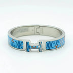 [LUXE JEWELRY]H BRACELET BLUE MULTICOLOR