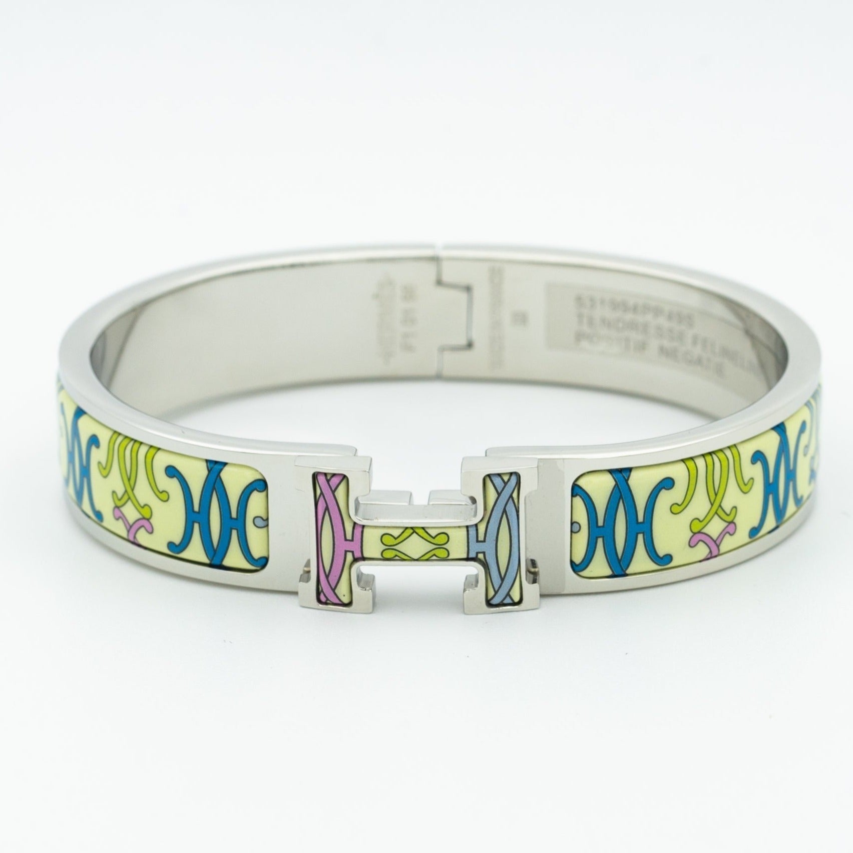 [LUXE JEWELRY]H BRACELET BEIGE MULTICOLOR