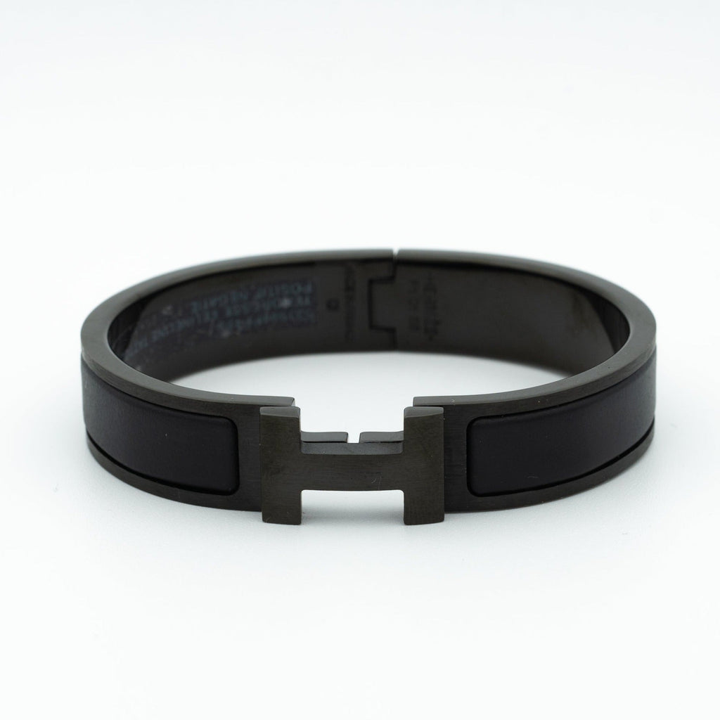 [LUXE JEWELRY]H SO BLACK 12MM