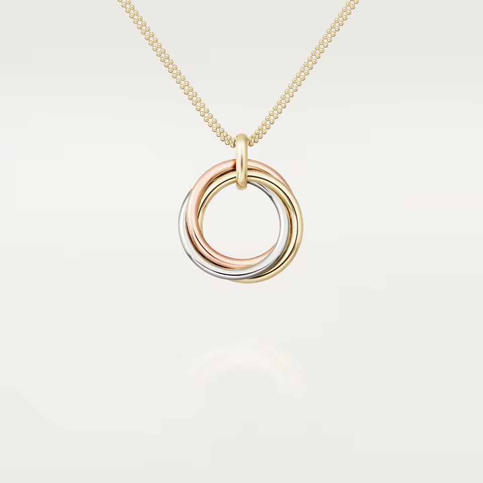 [LUXE JEWELRY] TRINITY LARGE NECKLACE