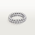 [LUXE JEWELRY] CLASH 6.4MM SMALL FULL DIAMOND RING