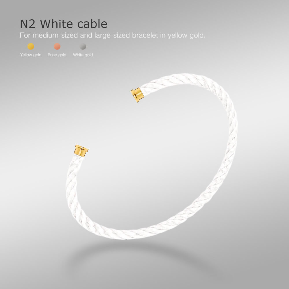 [LUXE JEWELRY]FORCE SERIES BRACELET CABLES 50 CHOICES (DIY SELECTION)