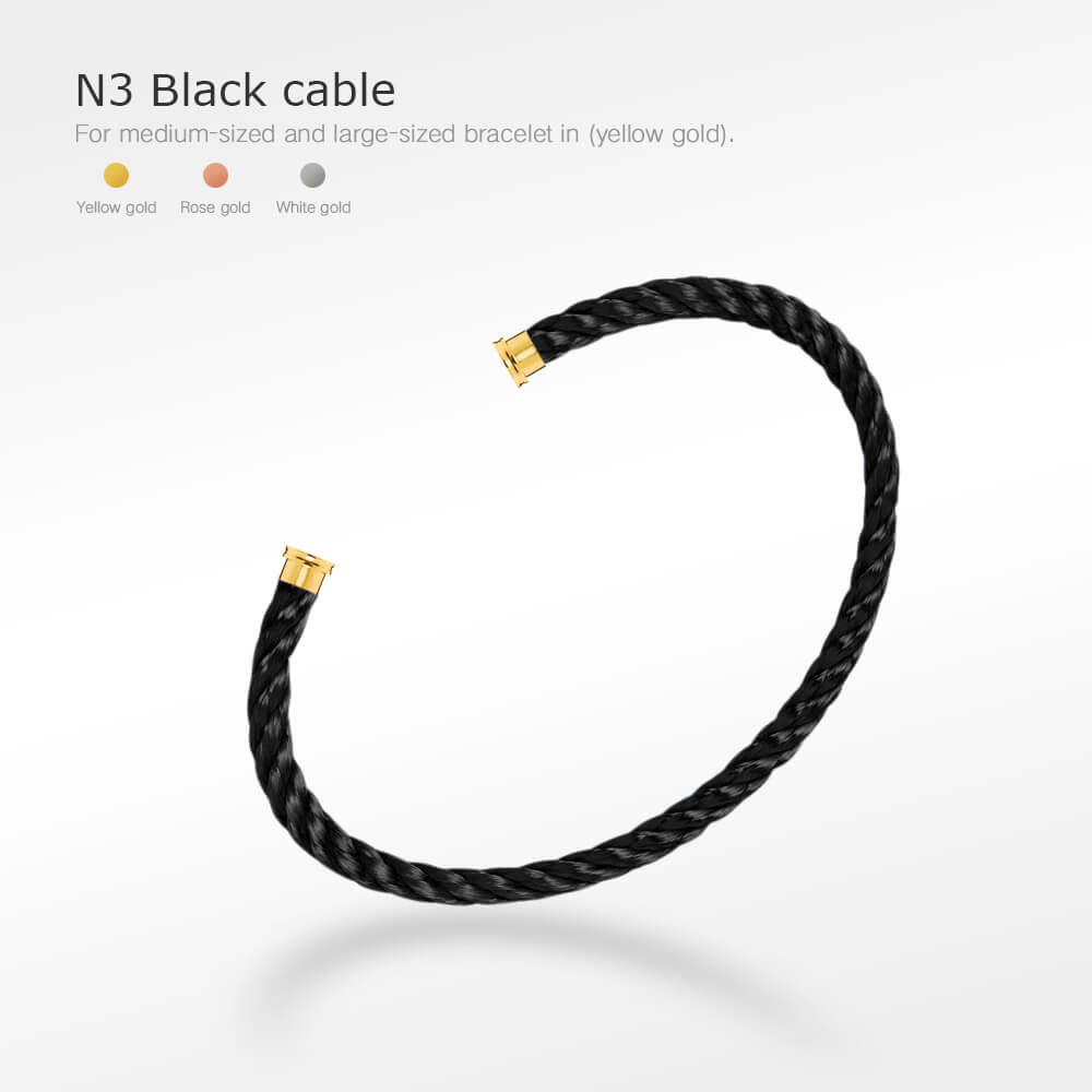 [LUXE JEWELRY]FORCE SERIES BRACELET CABLES 50 CHOICES (DIY SELECTION)