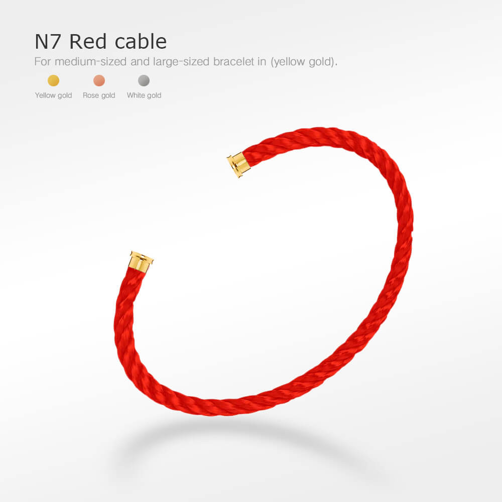 [LUXE JEWELRY]FORCE SERIES BRACELET CABLES 50 CHOICES (DIY SELECTION)
