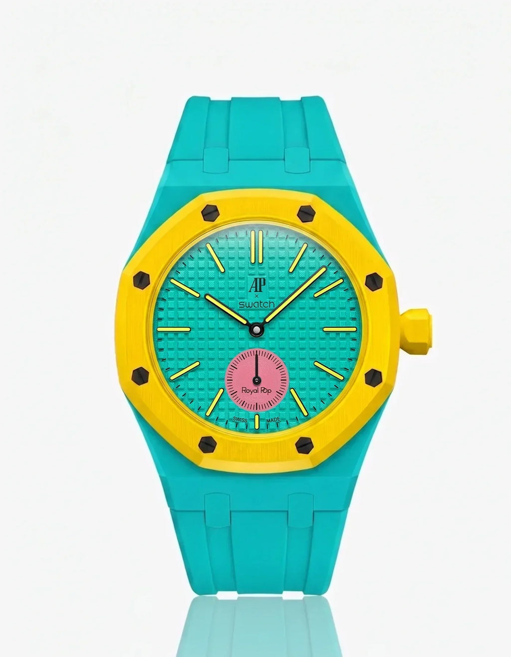 Silicone Strap & Case  Royal Pop Otg Roz(Customize  Colors)