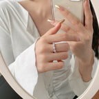 [LUXE] Bague de tennis exquise en forme de poire