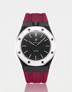 Silicone Strap & Case Royal Pop Ocho Negro(Customize  Colors)