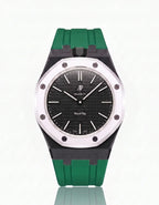 Silicone Strap & Case Royal Pop Ocho Negro(Customize  Colors)