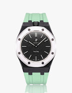 Silicone Strap & Case Royal Pop Ocho Negro(Customize  Colors)