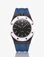 Silicone Strap & Case Royal Pop Ocho Negro(Customize  Colors)