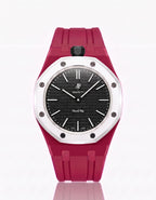 Silicone Strap & Case Royal Pop Ocho Negro(Customize  Colors)