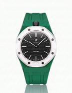 Silicone Strap & Case Royal Pop Ocho Negro(Customize  Colors)