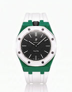 Silicone Strap & Case Royal Pop Ocho Negro(Customize  Colors)