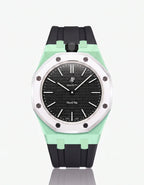 Silicone Strap & Case Royal Pop Ocho Negro(Customize  Colors)