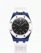 Silicone Strap & Case Royal Pop Ocho Negro(Customize  Colors)