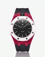 Silicone Strap & Case Royal Pop Ocho Negro(Customize  Colors)
