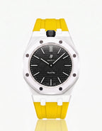 Silicone Strap & Case Royal Pop Ocho Negro(Customize  Colors)