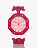 Silicone Strap &  Case  Royal Pop Otto Rosso(Customize  Colors)