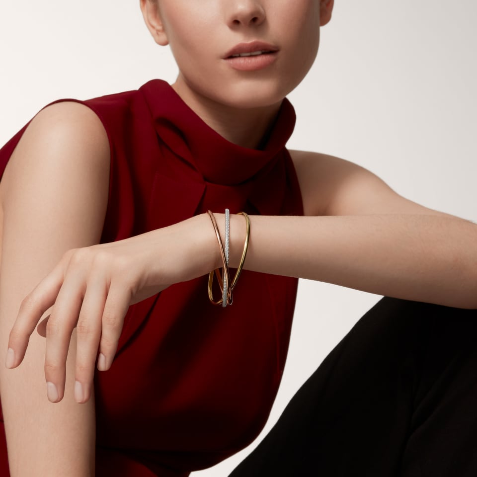 [LUXE JEWELRY] TRINITY 2.8MM SMALL BRACELET