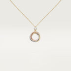 [LUXE JEWELRY] TRINITY  NECKLACE 1 DIAMOND