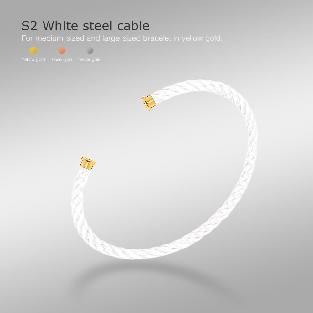 [LUXE JEWELRY]FORCE SERIES BRACELET CABLES 50 CHOICES (DIY SELECTION)