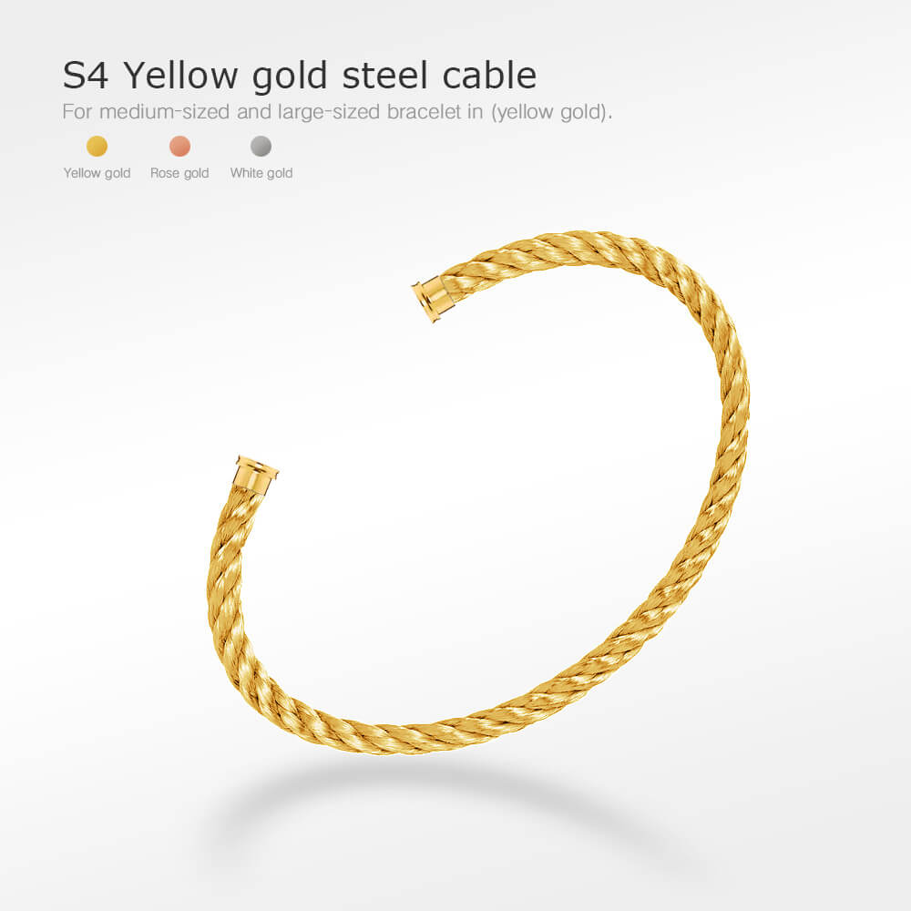 [LUXE JEWELRY]FORCE SERIES BRACELET CABLES 50 CHOICES (DIY SELECTION)