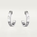 [LUXE JEWELRY] LOVE EARRINGS 2.65 MM NO DIAMOND SMALL