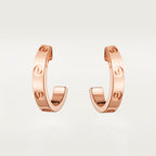 [LUXE JEWELRY] LOVE EARRINGS 2.65 MM NO DIAMOND SMALL