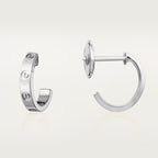 [LUXE JEWELRY] LOVE EARRINGS 2.65 MM NO DIAMOND SMALL