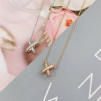 [LUXE JEWELRY]JEUX DE DIAMOND NECKLACE