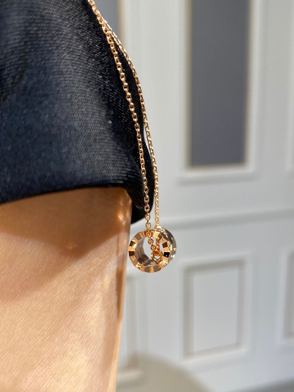 [LUXE JEWELRY]BEE LOVE DIAMOND NECKLACE
