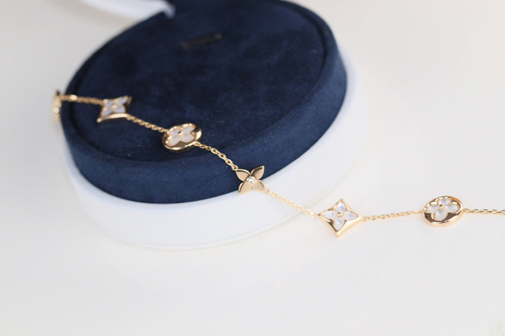 [LUXE JEWELRY]LEAF CLOVER BRACELET