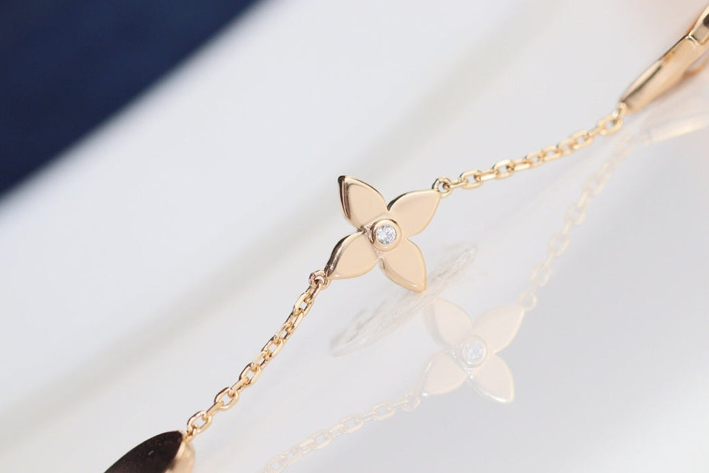 [LUXE JEWELRY]LEAF CLOVER BRACELET