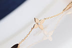 [LUXE JEWELRY]LEAF CLOVER BRACELET