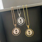 [LUXE JEWELRY]LUCKY MOVER PM PAVED NECKLACE