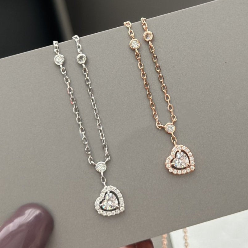 [Luxe Jewellery] JOY HEART DIAMOND NECKLACE