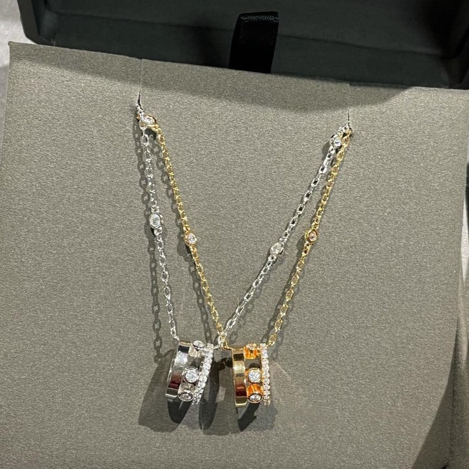 [Luxe Jewellery] CHAIN MOVE ROMANE PEDAND NECKLACE