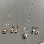 [LUXE JEWELRY]CHAIN MOVE ROMANE PEDAND NECKLACE
