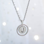 [LUXE JEWELRY]LUCKY MOVE PM NECKLACE SILVER DIAMOND