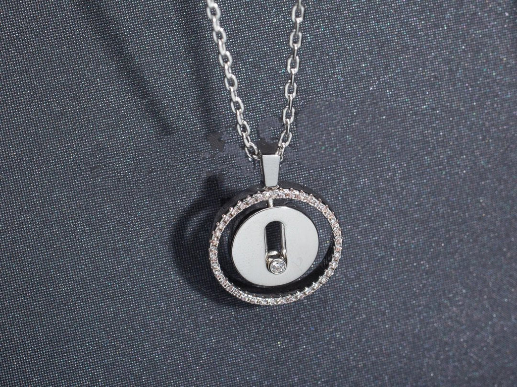 [Luxe Jewellery] LUCKY MOVE PM NECKLACE SILVER DIAMOND