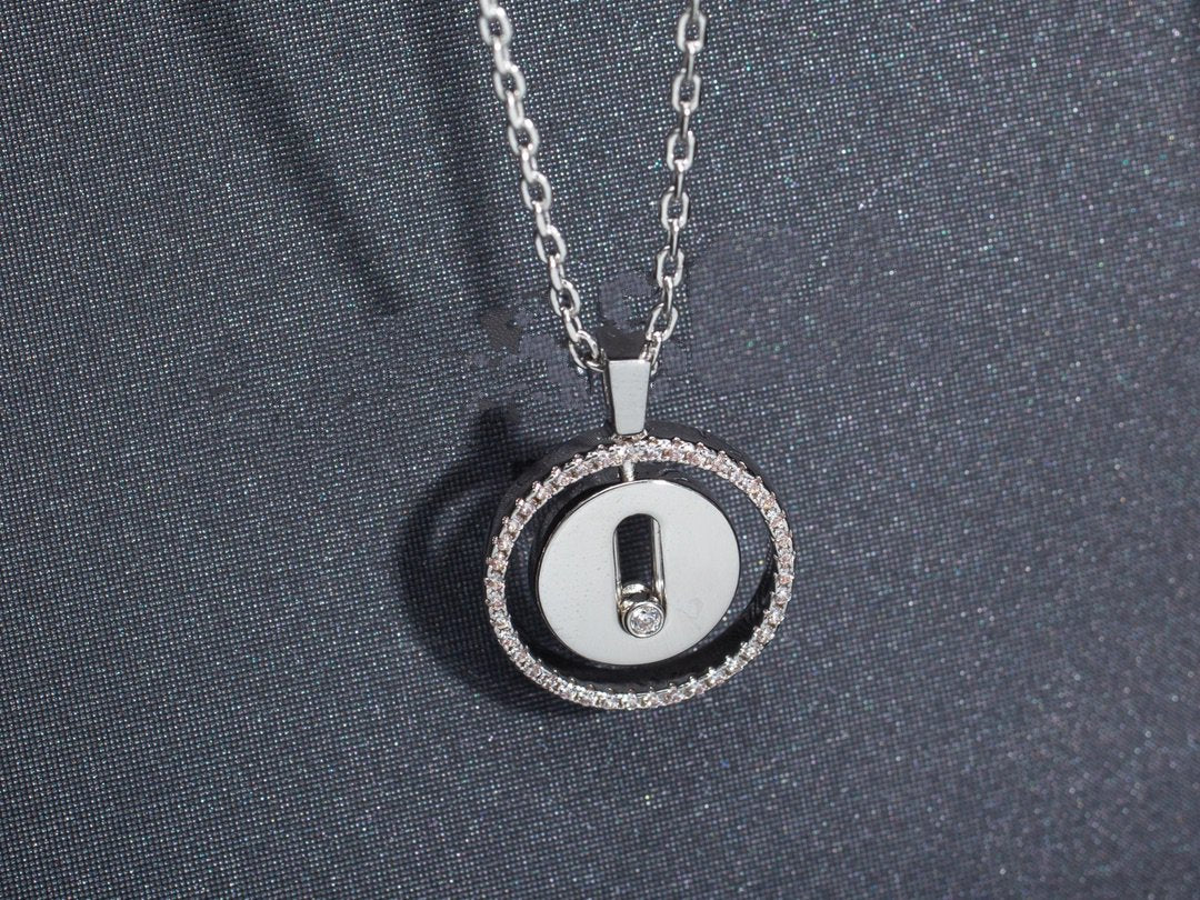[Luxe Jewellery] LUCKY MOVE PM NECKLACE SILVER DIAMOND